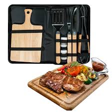 Miniatura 2 de Kit Para Asados Parrillada Barbecue 7 Pc